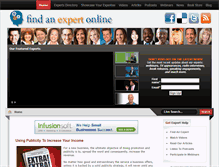 Tablet Screenshot of findanexpertonline.com